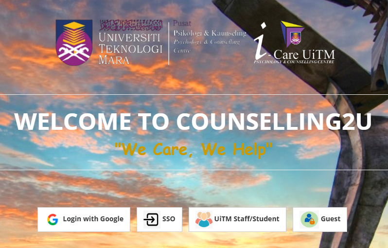 Visual Tempahan Sesi Kaunseling UiTM
